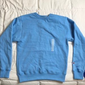 Blue champion sweatshirt